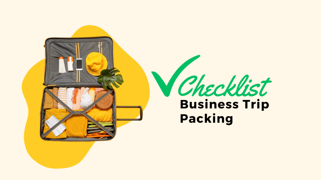 Business Trip Packing List Pack Like A Pro Pdf Checklist Business Trip Packing List Pack Like A Pro Pdf Checklist